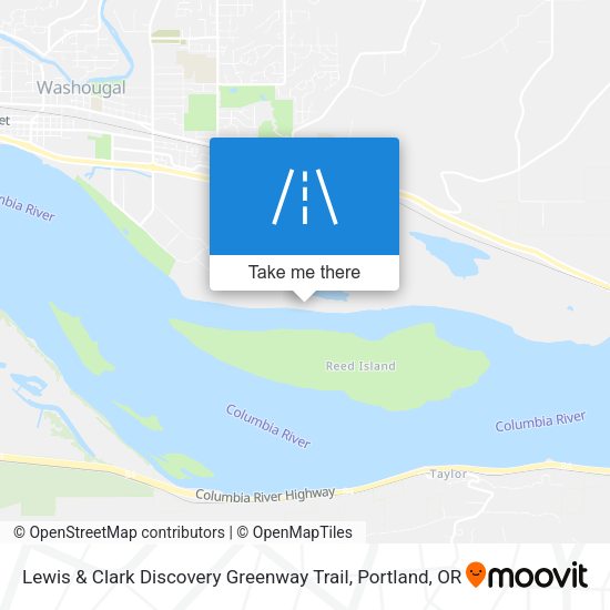 Lewis & Clark Discovery Greenway Trail map