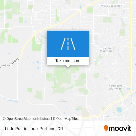 Mapa de Little Prairie Loop