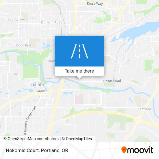 Mapa de Nokomis Court