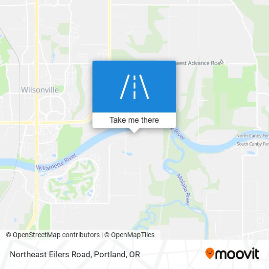 Mapa de Northeast Eilers Road