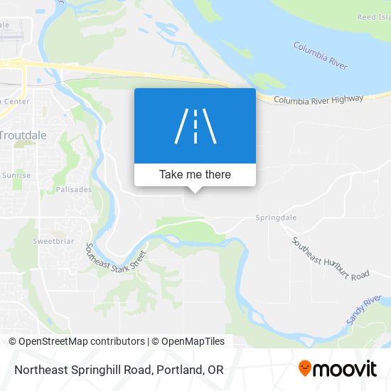 Mapa de Northeast Springhill Road