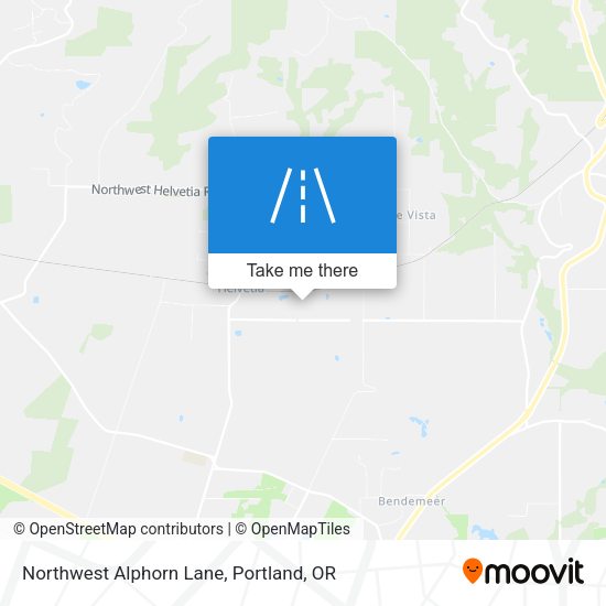Northwest Alphorn Lane map