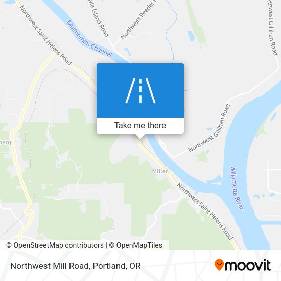 Mapa de Northwest Mill Road