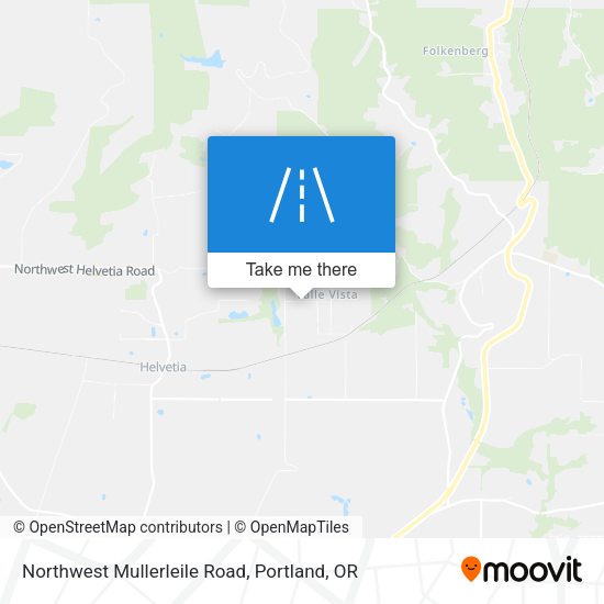 Mapa de Northwest Mullerleile Road