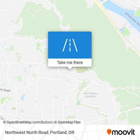 Mapa de Northwest North Road