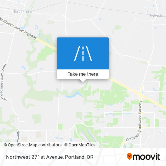 Northwest 271st Avenue map