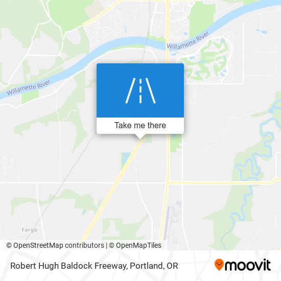 Mapa de Robert Hugh Baldock Freeway