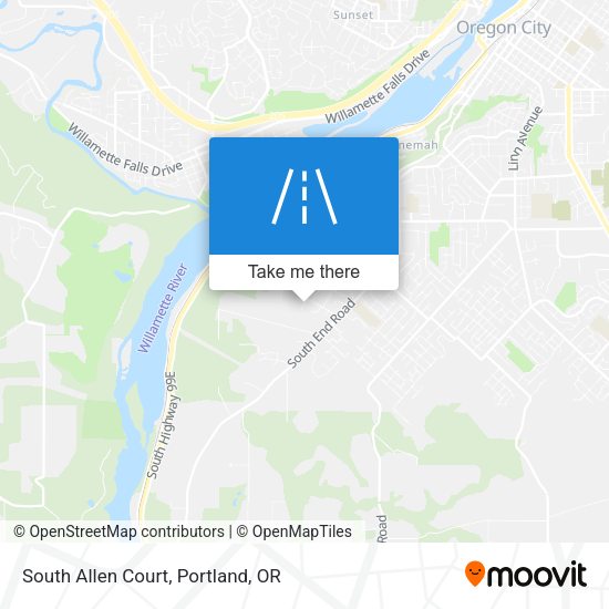 Mapa de South Allen Court
