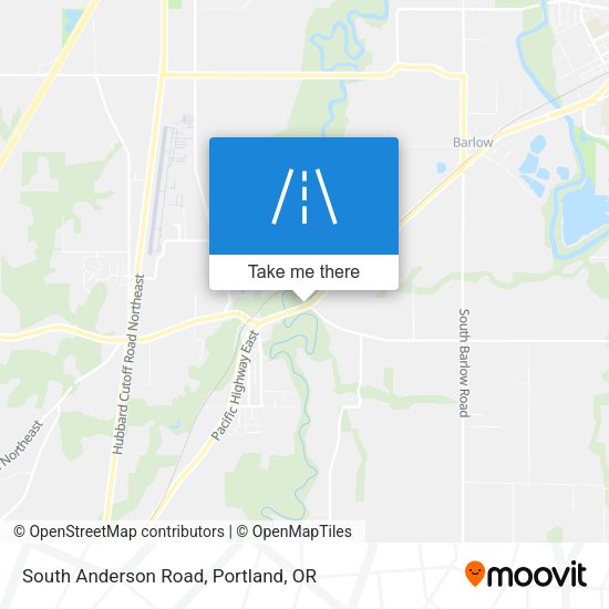 South Anderson Road map