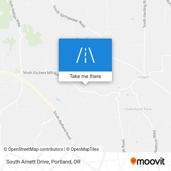 Mapa de South Arnett Drive