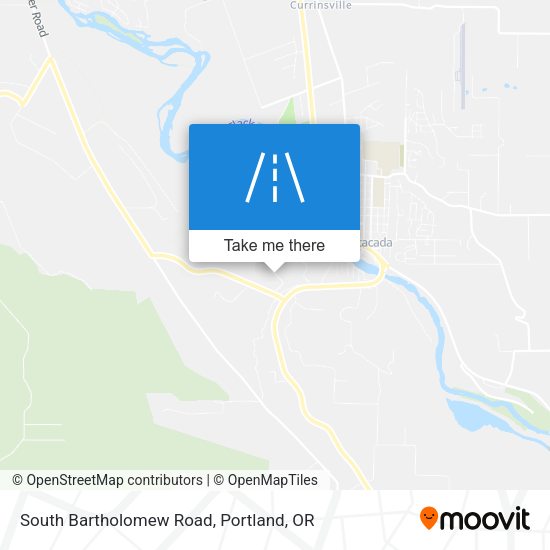 South Bartholomew Road map