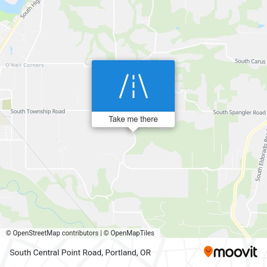 Mapa de South Central Point Road