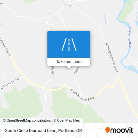 Mapa de South Circle Diamond Lane