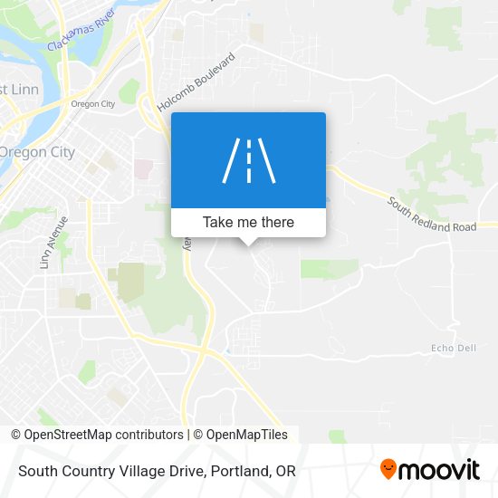 Mapa de South Country Village Drive