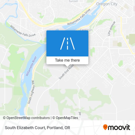 Mapa de South Elizabeth Court