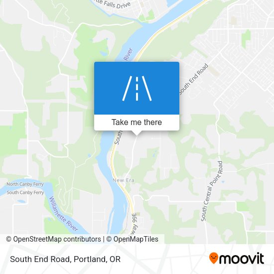 Mapa de South End Road