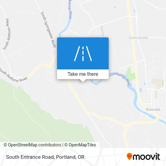 South Entrance Road map