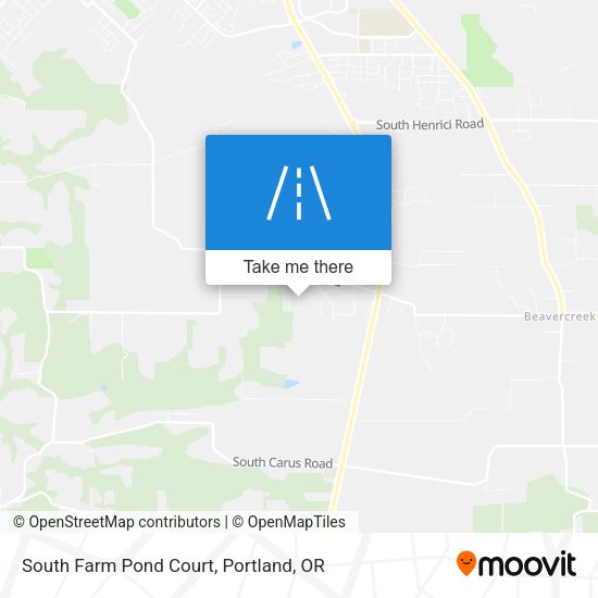 South Farm Pond Court map