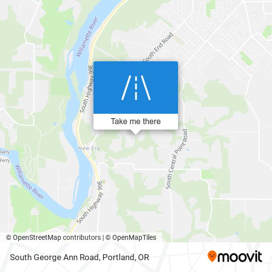 South George Ann Road map