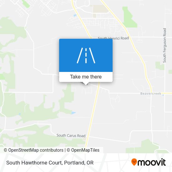 South Hawthorne Court map