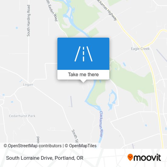 South Lorraine Drive map