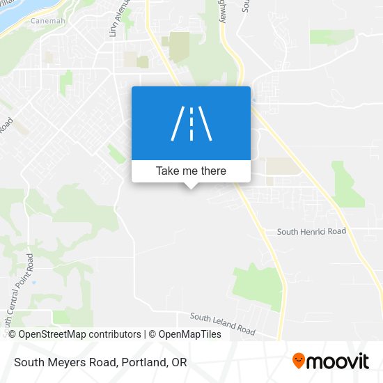 Mapa de South Meyers Road