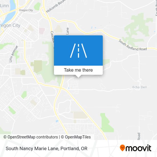 South Nancy Marie Lane map