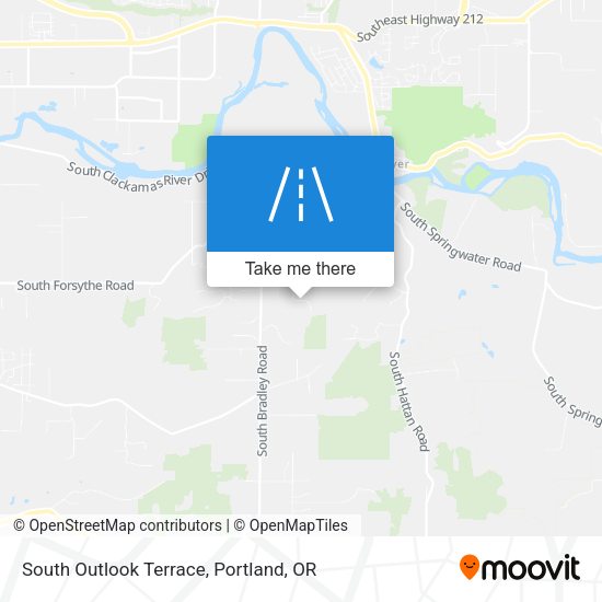 South Outlook Terrace map