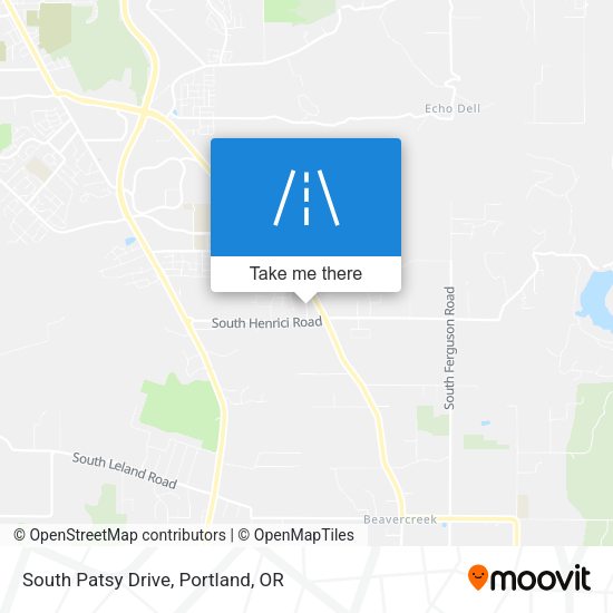 Mapa de South Patsy Drive