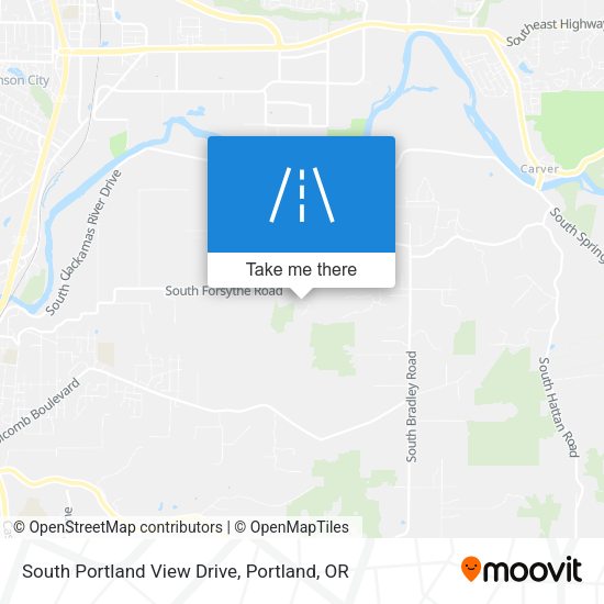 Mapa de South Portland View Drive