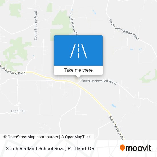 South Redland School Road map