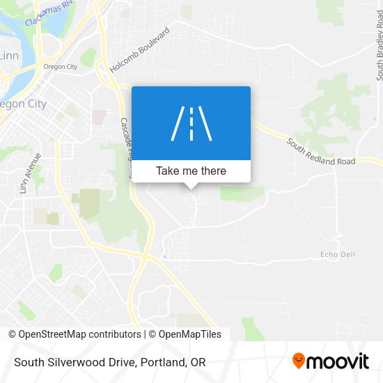 Mapa de South Silverwood Drive