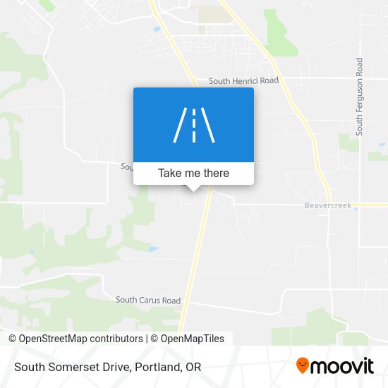 South Somerset Drive map