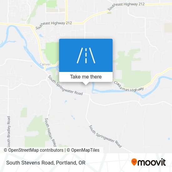 Mapa de South Stevens Road