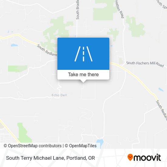 South Terry Michael Lane map