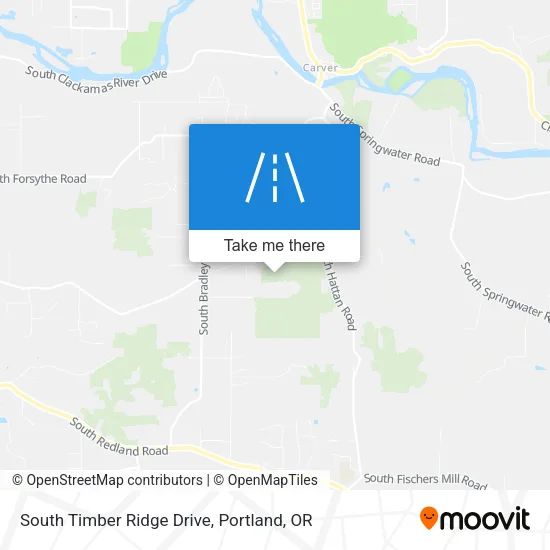 South Timber Ridge Drive map