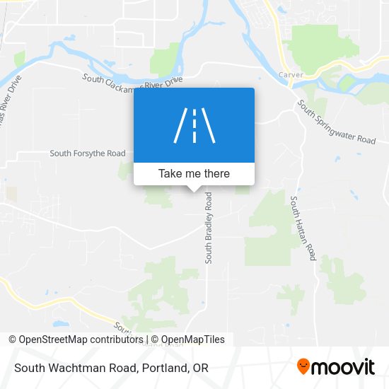 Mapa de South Wachtman Road