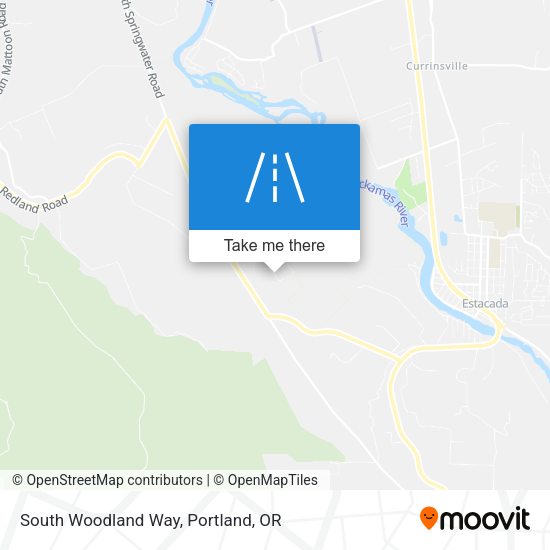 Mapa de South Woodland Way
