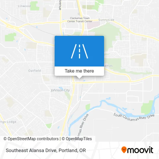 Southeast Alansa Drive map
