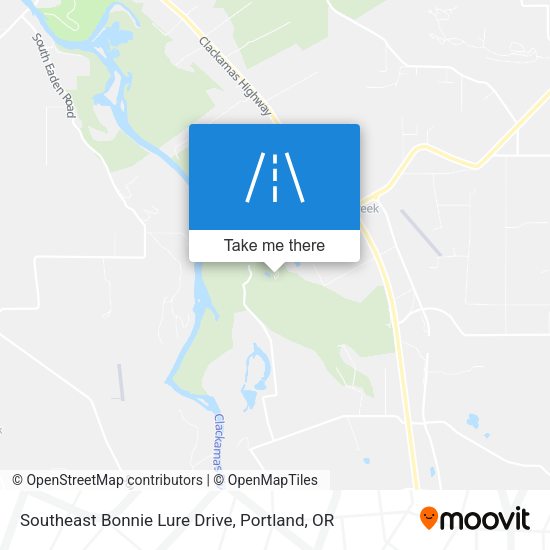 Mapa de Southeast Bonnie Lure Drive