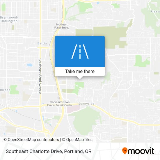 Southeast Charlotte Drive map