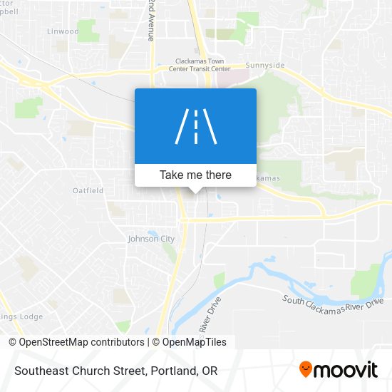 Mapa de Southeast Church Street