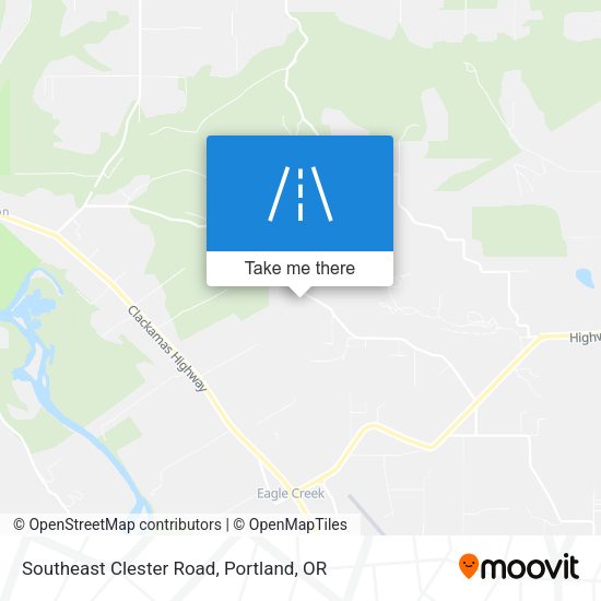 Mapa de Southeast Clester Road