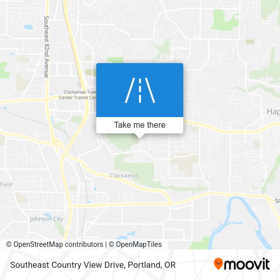 Mapa de Southeast Country View Drive