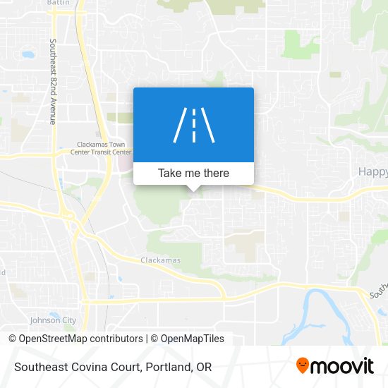 Mapa de Southeast Covina Court