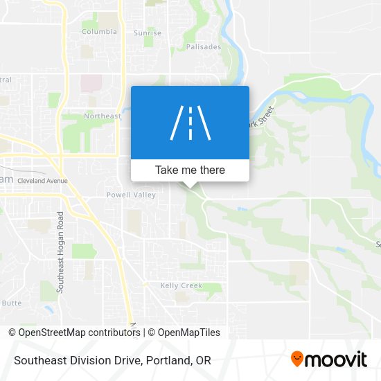 Southeast Division Drive map
