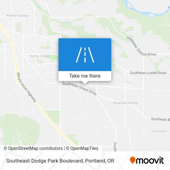 Mapa de Southeast Dodge Park Boulevard