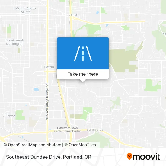 Southeast Dundee Drive map