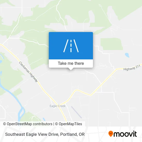 Southeast Eagle View Drive map