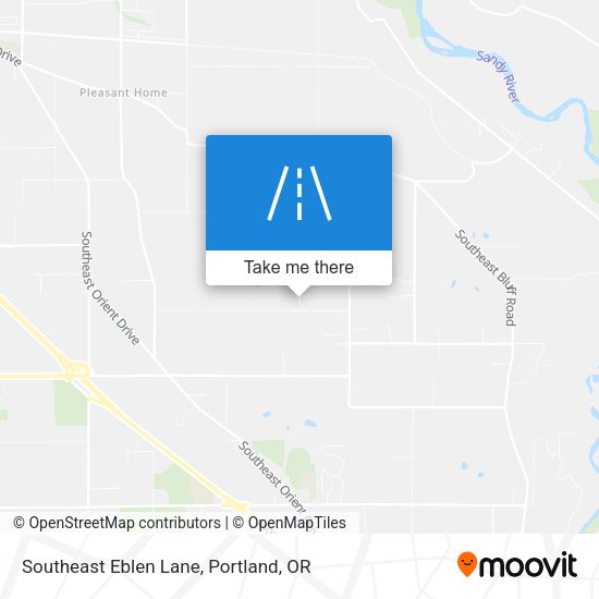 Southeast Eblen Lane map